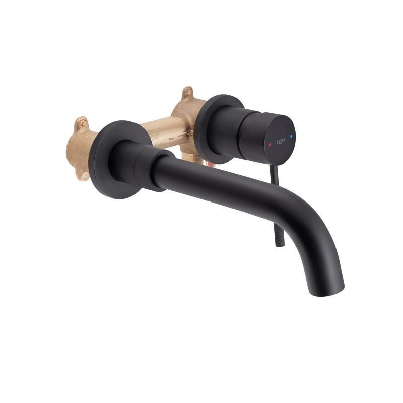 Смеситель для раковины Qtap Scorpio скрытого монтажа QTSCOR3050105B Black Matt Смеситель для раковины Qtap Scorpio скрытого монтажа QTSCOR3050105B Black Matt