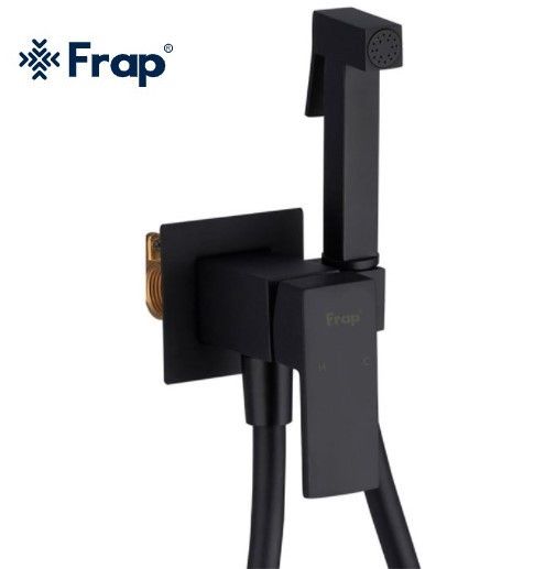 Смеситель для гигиенического душа встроенного монтажа FRAP F7506-6 черный Смеситель для гигиенического душа встроенного монтажа FRAP F7506-6 черный