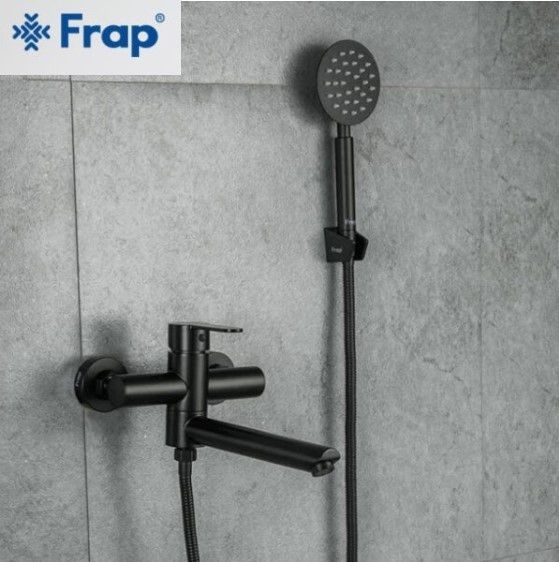 Смеситель для ванны черный Frap F32801-6 Смеситель для ванны черный Frap F32801-6