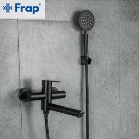 Змішувач для ванни чорний Frap F32801-6 Змішувач для ванни чорний Frap F32801-6