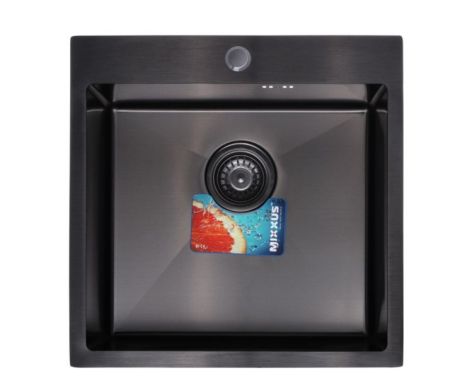 Мийка MX4843-200x1-PVD BLACK HANDMADE