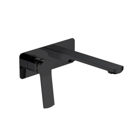 Смеситель для раковины Qtap Slavonice скрытого монтажа QTSLA3040103DB Black Matt