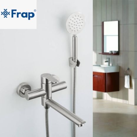 Змішувач для ванни з нержавійки Frap F32801