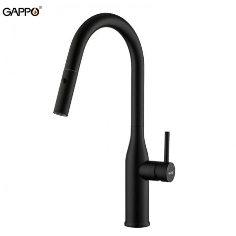 Змішувач для кухні з висувним виливом Gappo G4398-46