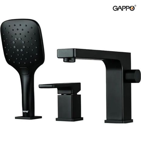 Змішувач для ванної Gappo G1117-6 на 3 отвори