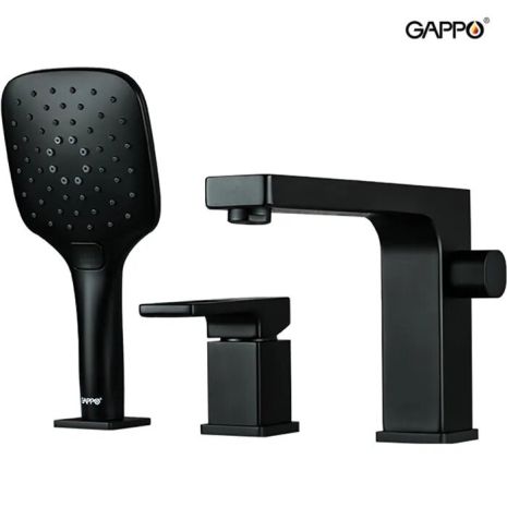 Змішувач для ванної Gappo G1117-6 на 3 отвори