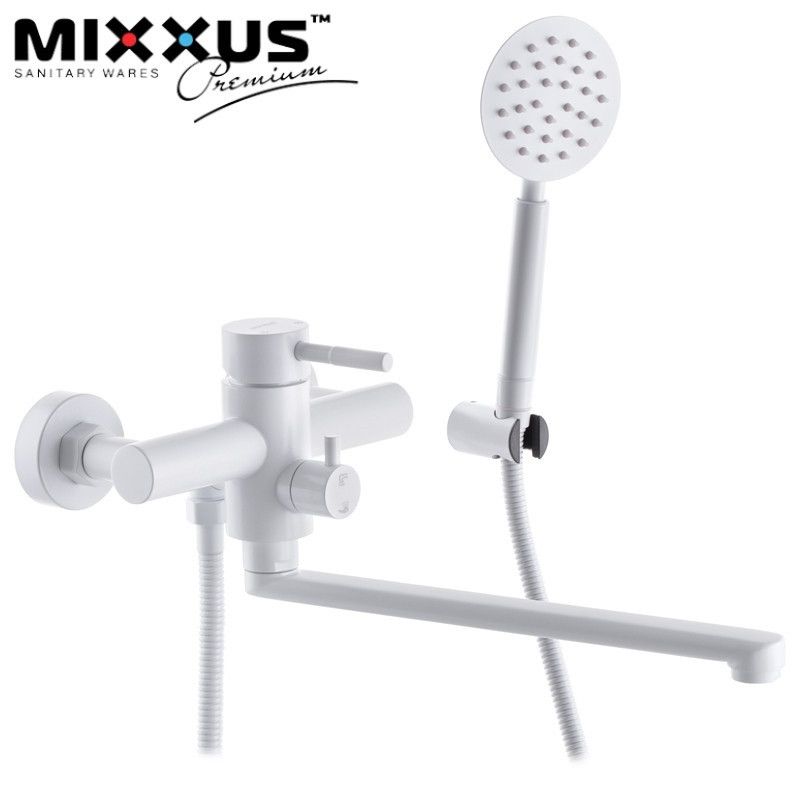 Смеситель для ванны из нержавейки SUS 006 Белый Смеситель для ванны из нержавейки SUS 006 Белый