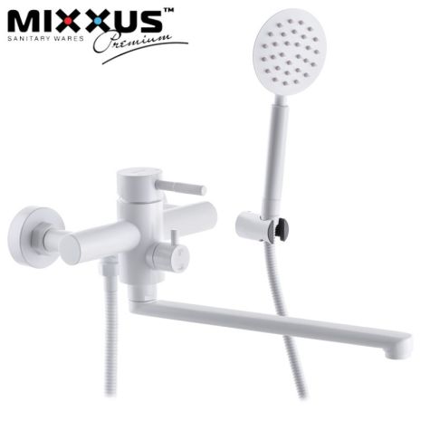 Смеситель для ванны из нержавейки SUS 006 Белый