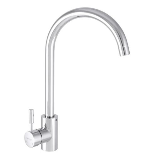 Смеситель для кухни из нержавейки MiX SUS 011 Chrome Смеситель для кухни из нержавейки MiX SUS 011 Chrome