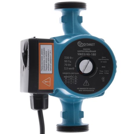 Насос циркуляційний VDMT 25/40/180 Насос циркуляційний VDMT 25/40/180