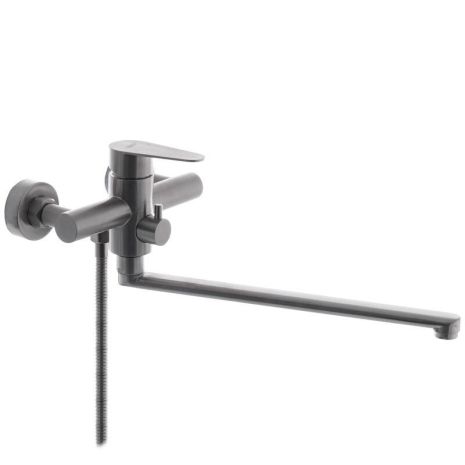 Змішувач для кухні з нержавійки Zerix Fox 011-G