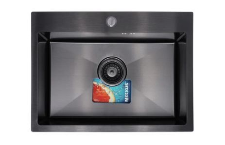 Кухонная мойка MX 5843-200 1.0 PVD Черная
