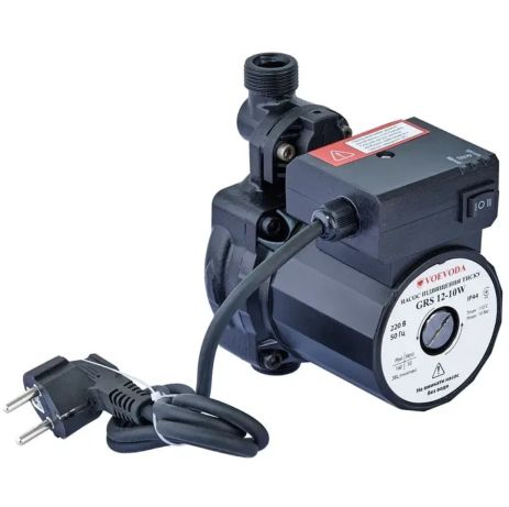 Насос для підвищення тиску Польща Voevoda GRS 12/9 з кабелем і гайками
