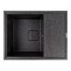 Кухонная гранитная мойка 6550 ESTERIS VALESO графит