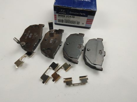 Колодки гальмівні задні Elantra, Matrix, Cerato, Spectra5, MOBIS (583022DA10),(58302-2DA10)