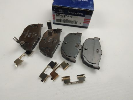 Колодки гальмівні задні Elantra, Matrix, Cerato, Spectra5, MOBIS (583022DA10),(58302-2DA10)