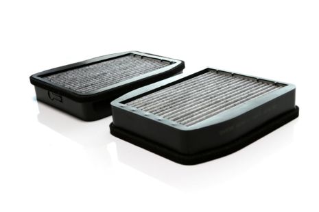 Фильтр салонный MB E (W211) (02-09) 2 шт, угольный, SHAFER (SKK165S)