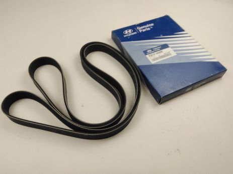 Ремінь генератора струмковий KIA Sorento, MOBIS (252124A000) (25212-4A000)