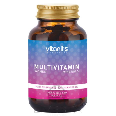 Дієтична добавка Мультивітамінний комплекс для жінок від Vitanils, 60 капсул