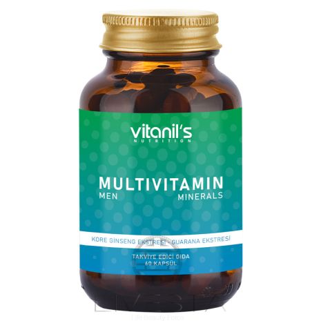 Добавка дієтична для чоловіків Мультивітамінний комплекс Vitanils, 60 капсул