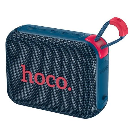 Акустика HOCO River sports BT speaker HC31, IPX4, BT5.4, AUX, USB, TF, FM, 10W, TWS, 1500mAh, 4h, blue Акустика HOCO River sports BT speaker HC31, IPX4, BT5.4, AUX, USB, TF, FM, 10W, TWS, 1500mAh, 4h, blue