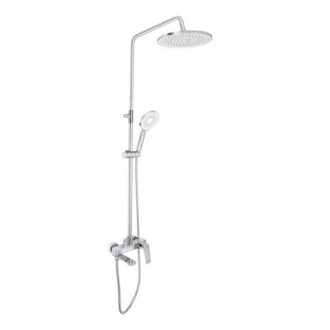Qtap Vlasta New універсальна душова система на три споживачі (з виливом) QTVLA111CRM45650 Chrome