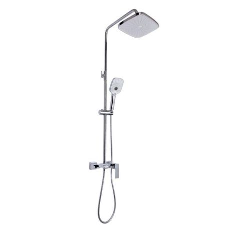 Душова система універсальна Qtap Gemini на три споживачі (з виливом) QTGEM111CRM45685 Chrome Душова система універсальна Qtap Gemini на три споживачі (з виливом) QTGEM111CRM45685 Chrome