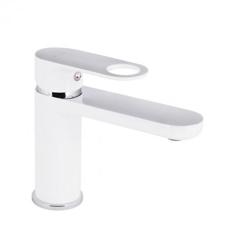 Смеситель для раковины Qtap Jay QTJAY270CRW45551 Chrome/White