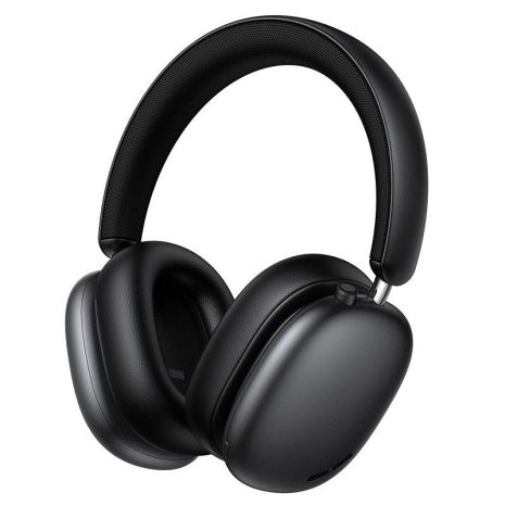 Бездротові навушники HOCO Triunfo ANC BT headphones W63 (App) BT5.4, AUX, ANC, 500mAh, 38/55h, black Бездротові навушники HOCO Triunfo ANC BT headphones W63 (App) BT5.4, AUX, ANC, 500mAh, 38/55h, black