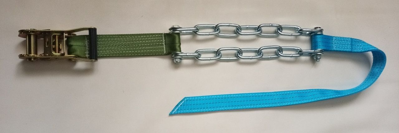 Противоскользящий браслет-цепь для грузового автомобиля (1 шт) Противоскользящий браслет-цепь для грузового автомобиля (1 шт)