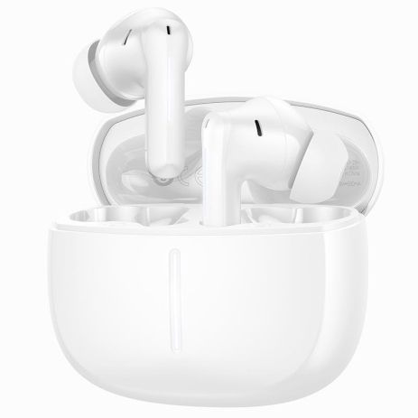 Бездротові навушники HOCO Rima true wireless ANC BT headset EQ34 Plus (App) BT5.4, 40/300mAh, 7h, white Бездротові навушники HOCO Rima true wireless ANC BT headset EQ34 Plus (App) BT5.4, 40/300mAh, 7h, white
