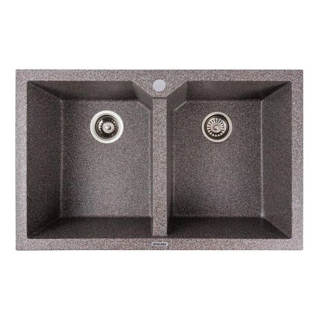 Мойка гранитная микс VALESO VIATRIX 7950 (две чаши, матовая)