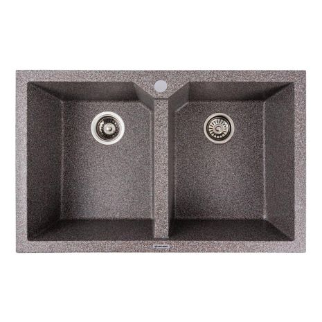 Мийка гранітна мікс VALESO VIATRIX 7950 (дві чаші, матова)