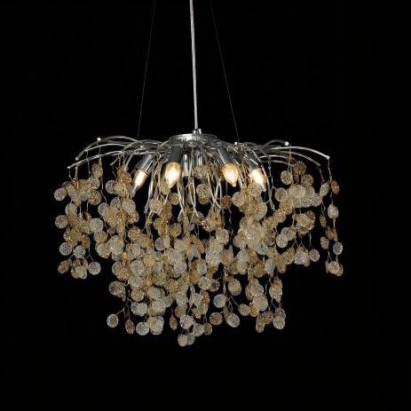 Люстра підвісна WM-7002 400-G9*5-38 CR