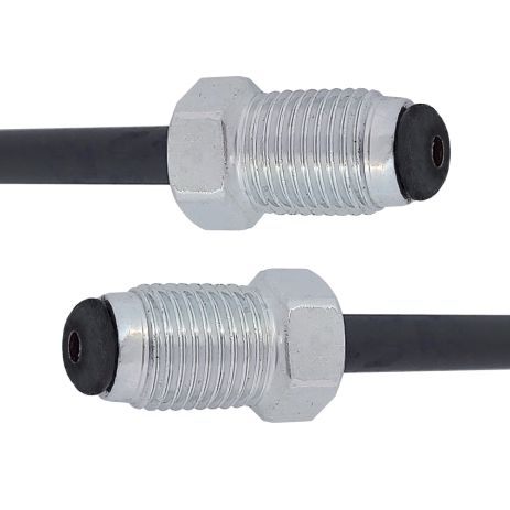 Трубка гальмівна сталева з покр. PVF (L=4300мм; D=4, 75мм) з након. 105/105, ACS (WP025PVF)