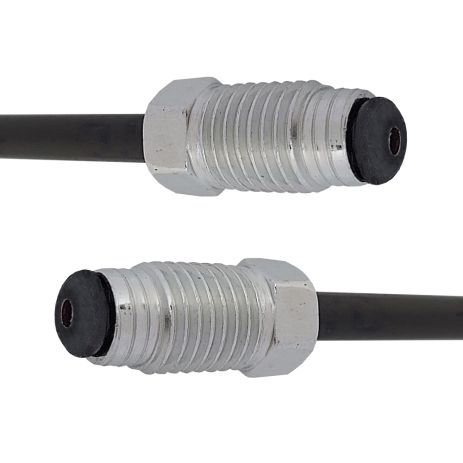 Трубка тормозная стальная с покр. PVF (L=1050мм; D=4, 75мм) с након. 112/112, ACS (WP052PVF)