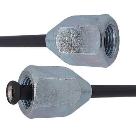 Трубка гальмівна сталева з покр. PVF (L=2100мм; D=4, 75мм) з након. 110х/110х, ACS (WP508PVF)