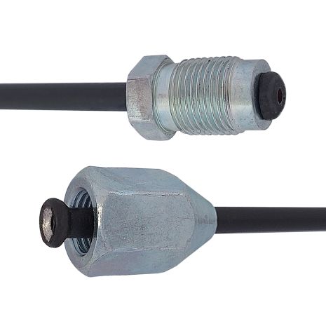 Трубка гальмівна сталева з покр. PVF (L=3300мм; D=4, 75мм) з након. 104/110х, ACS (WP921PVF) Трубка гальмівна сталева з покр. PVF (L=3300мм; D=4, 75мм) з након. 104/110х, ACS (WP921PVF)