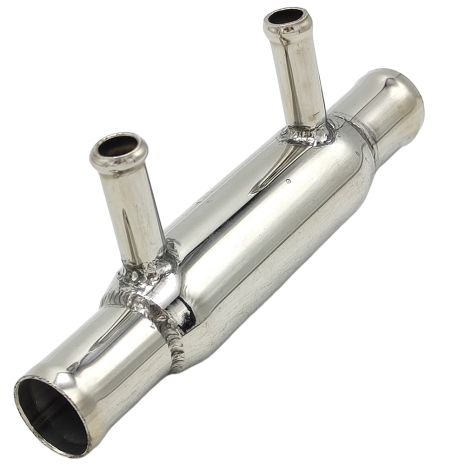 Підігрівач палива (антифріз - 20 мм; паливо - 10 мм) з нержавіючої сталі (Р415), ACS (Р415)