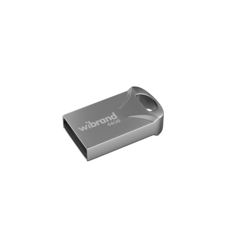 Флеш-накопитель Wibrand USB 2.0 Hawk 64Gb Silver Флеш-накопитель Wibrand USB 2.0 Hawk 64Gb Silver