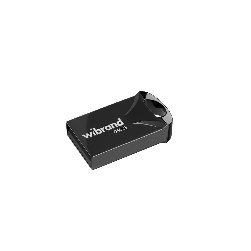Флешка Wibrand USB 2.0 Hawk 64Gb Black Флешка Wibrand USB 2.0 Hawk 64Gb Black