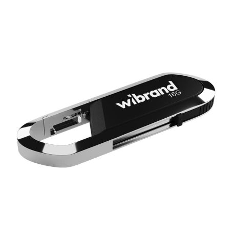 Флешка Wibrand USB 2.0 Aligator 16Gb Black Флешка Wibrand USB 2.0 Aligator 16Gb Black