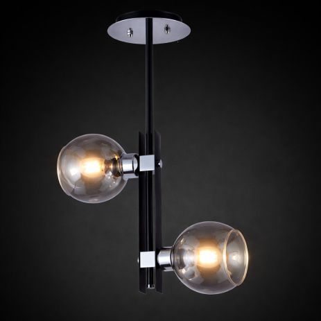 Подвесная люстра Sirius Ю 9800В / 2 с двумя плафонами