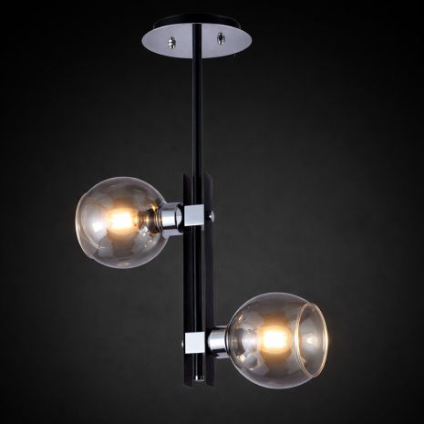 Подвесная люстра Sirius Ю 9800В / 2 с двумя плафонами