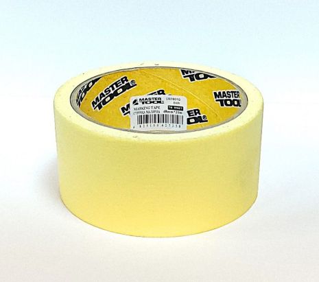Лента малярная универсальная GripBond Easy 48 мм×20 м желтая MASTERTOOL 79-9907 Лента малярная универсальная GripBond Easy 48 мм×20 м желтая MASTERTOOL 79-9907