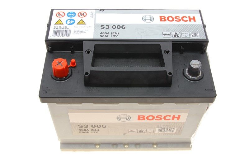 Аккумулятор 56A, DAEWOO ZX01019, FIAT ALFA, BOSCH (0092S30060) Аккумулятор 56A, DAEWOO ZX01019, FIAT ALFA, BOSCH (0092S30060)