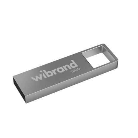 Флешка Wibrand USB 2.0 Shark 16Gb Silver
