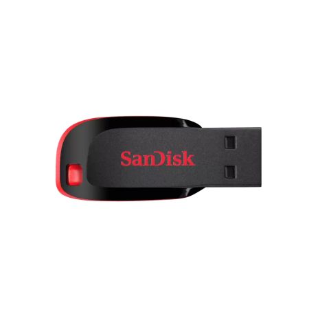 Флеш накопичувач SanDisk USB 2.0 Cruzer Blade 32Gb Black/Red Флеш накопичувач SanDisk USB 2.0 Cruzer Blade 32Gb Black/Red