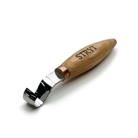 20 мм ложкорезная стамеска STRYI Profi для правой руки, вырезание ложек 20 мм ложкорезная стамеска STRYI Profi для правой руки, вырезание ложек