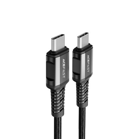 Кабель Acefast C1-03 Type-C to Type-C PD 60W 1.2m черный